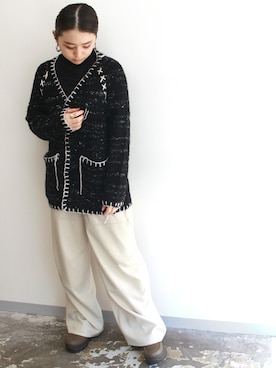 「G.V.G.V.（ジーヴィージーヴィー）のアイテム（アクセサリー）」を使った、中川 この実さん（レディース・154cm）の秋コーディネート