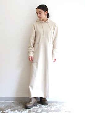 「G.V.G.V.（ジーヴィージーヴィー）のアイテム（ワンピース/ドレス）」を使った、中川 この実さん（レディース・154cm）の秋コーディネート