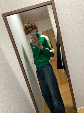 「PUMA（プーマ）のアイテム（ジャケット/アウター）」を使った、sun800さん（メンズ・178cm）の春コーディネート