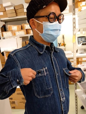 「STUDIO D’ARTISAN（ステュディオダルチザン）のアイテム」を使った、ahologicさん（メンズ・162cm）の秋コーディネート