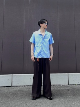 「ONCILY（オンシェリー）のアイテム」を使った、shiroさん（メンズ・173cm）の夏コーディネート