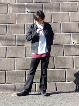 「Ressaca（レサーカ）のアイテム」を使った、れいさん（メンズ・174cm）の冬コーディネート