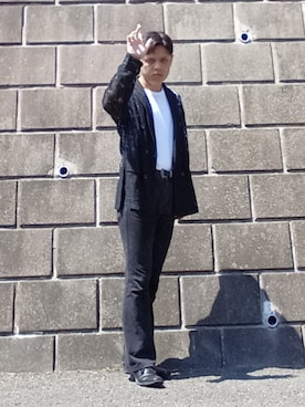 「アイテム（テーラードジャケット）」を使った、れいさん（メンズ・174cm・20代）の夏コーディネート