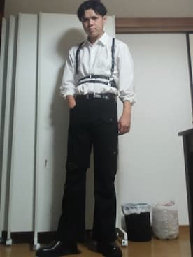 「LAKOLE（ラコレ）のアイテム」を使った、れいさん（メンズ・174cm）の秋コーディネート