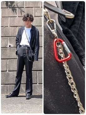 「アイテム（ポーチ）」を使った、れいさん（メンズ・174cm・20代）の夏コーディネート