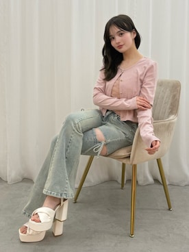 FUMIKAさん（レディース・155cm）の春コーディネート