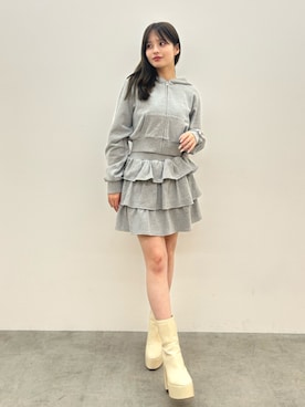 FUMIKAさん（レディース・155cm）の春コーディネート