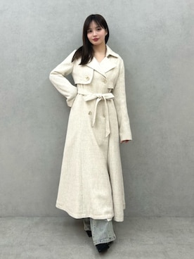 FUMIKAさん（レディース・155cm）の冬コーディネート