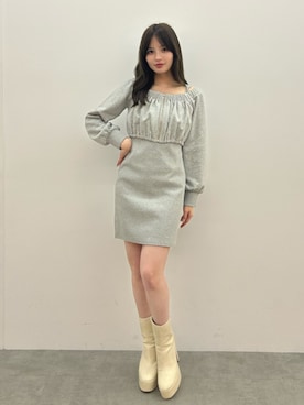 FUMIKAさん（レディース・155cm）の春コーディネート