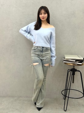 FUMIKAさん（レディース・155cm）の冬コーディネート