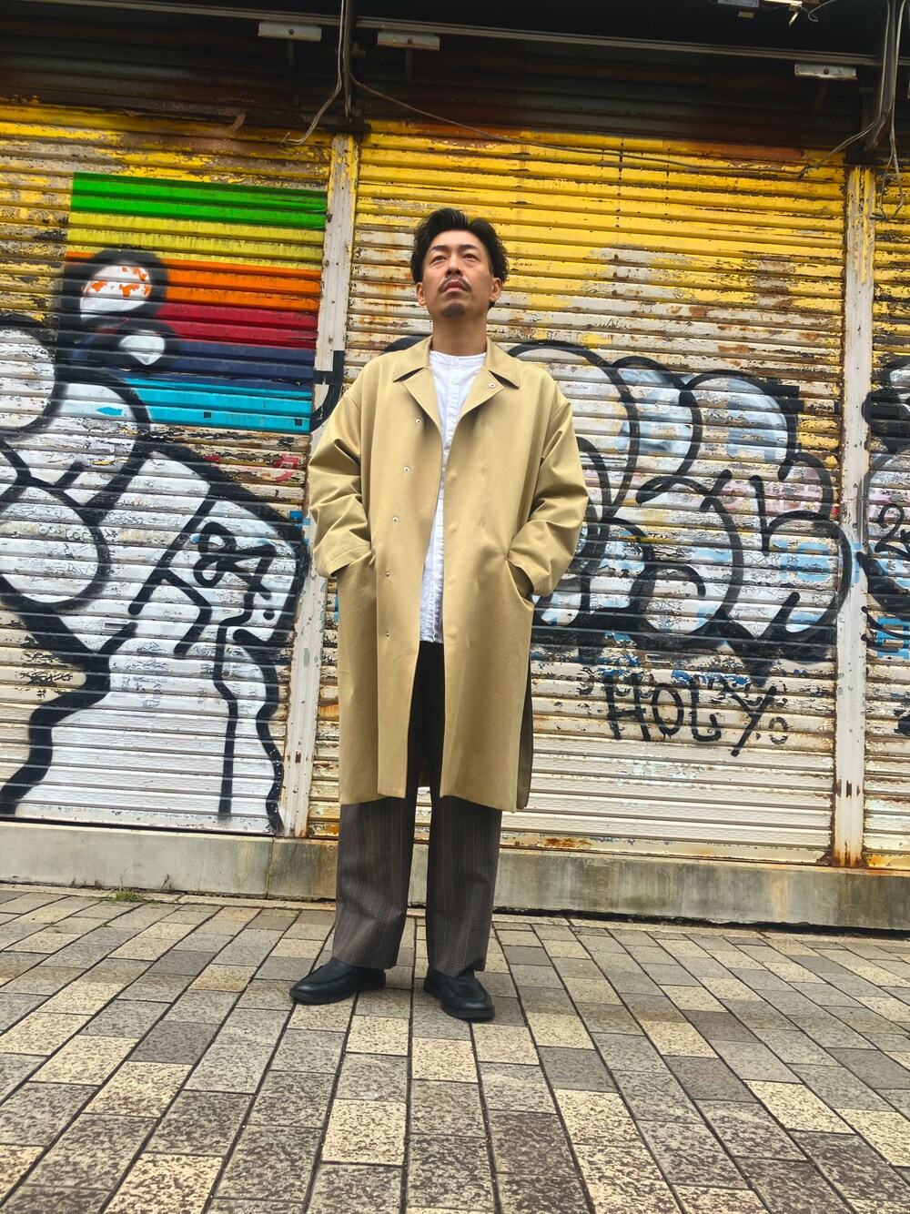 SEEALL トレンチ SEEALLのトレンチコートを使った人気ファッションコーディネート - WEAR