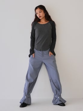 allmさん（レディース・160cm）の春コーディネート