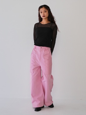 allmさん（レディース・160cm）の春コーディネート