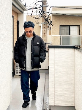 「アイテム（その他アウター）」を使った、（asatomoz）さん（メンズ・170cm・40代）の冬コーディネート