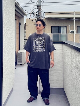 「Clarks（クラークス）のアイテム」を使った、（asatomoz）さん（メンズ・170cm）の夏コーディネート