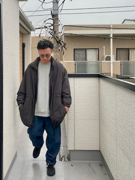 「アイテム（ファッション雑貨）」を使った、（asatomoz）さん（メンズ・170cm・40代）の冬コーディネート