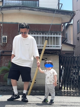 「アイテム（ブレスレット）」を使った、（asatomoz）さん（メンズ・170cm）の夏コーディネート