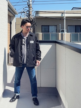 「LAKOLE（ラコレ）のアイテム」を使った、（asatomoz）さん（メンズ・170cm）の春コーディネート