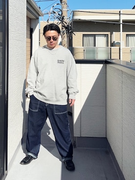 「CELINE（セリーヌ）のアイテム（アクセサリー）」を使った、（asatomoz）さん（メンズ・170cm）の春コーディネート