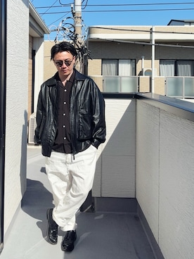 （asatomoz）さん（メンズ・170cm）の春コーディネート