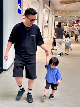 「アイテム（シューズ）」を使った、（asatomoz）さん（メンズ・170cm・40代）の夏コーディネート