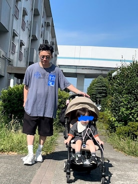 「アイテム（シューズ）」を使った、（asatomoz）さん（メンズ・170cm・40代）の夏コーディネート