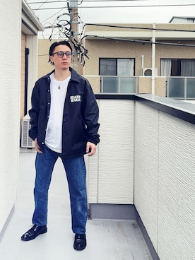 「amp japan（アンプジャパン）のアイテム」を使った、（asatomoz）さん（メンズ・170cm）の春コーディネート