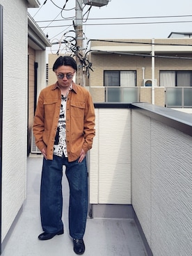 「L.L.Bean（エルエルビーン）のアイテム（ジャケット/アウター）」を使った、（asatomoz）さん（メンズ・170cm）の春コーディネート