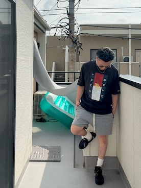 「アイテム（レッグウェア）」を使った、（asatomoz）さん（メンズ・170cm・40代）の夏コーディネート