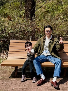 「CELINE（セリーヌ）のアイテム」を使った、（asatomoz）さん（メンズ・170cm）の春コーディネート