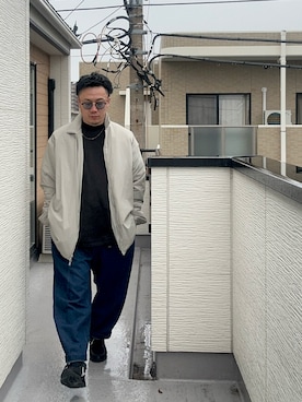 「アイテム（ネックレス）」を使った、（asatomoz）さん（メンズ・170cm・40代）の冬コーディネート