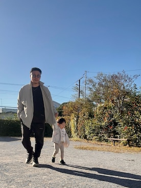 「アイテム（スウェットパンツ）」を使った、（asatomoz）さん（メンズ・170cm）の秋コーディネート