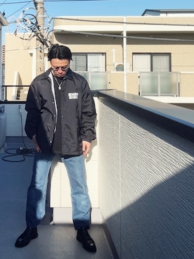 「amp japan（アンプジャパン）のアイテム」を使った、（asatomoz）さん（メンズ・170cm）の春コーディネート