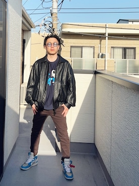 「GLOBAL WORK（グローバルワーク）のアイテム」を使った、（asatomoz）さん（メンズ・170cm）の春コーディネート