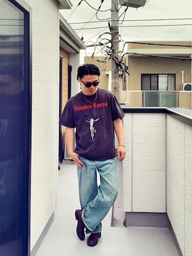 「Clarks（クラークス）のアイテム」を使った、（asatomoz）さん（メンズ・170cm）の春コーディネート