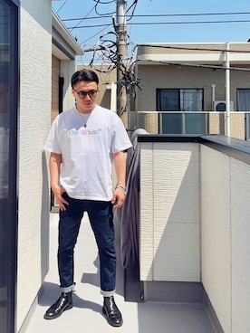 「amp japan（アンプジャパン）のアイテム」を使った、（asatomoz）さん（メンズ・170cm）の春コーディネート