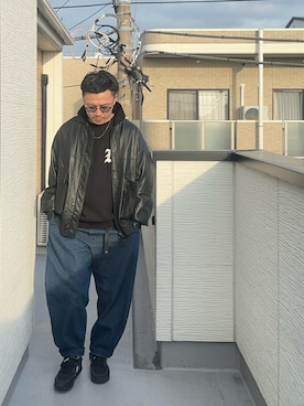 「アイテム（パンツ）」を使った、（asatomoz）さん（メンズ・170cm・40代）の秋コーディネート