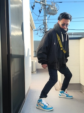 「Lui's（ルイス）のアイテム」を使った、（asatomoz）さん（メンズ・170cm）の冬コーディネート