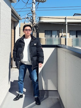 「アイテム（その他アウター）」を使った、（asatomoz）さん（メンズ・170cm）の春コーディネート