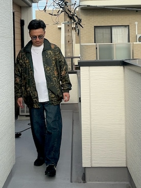 「アイテム（トップス）」を使った、（asatomoz）さん（メンズ・170cm・40代）の秋コーディネート