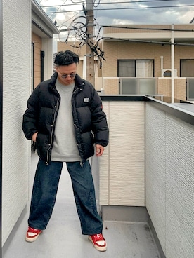 「アイテム（ネックレス）」を使った、（asatomoz）さん（メンズ・170cm・40代）の冬コーディネート