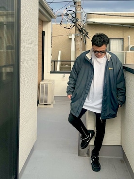 「アイテム（ソックス/靴下）」を使った、（asatomoz）さん（メンズ・170cm）の秋コーディネート