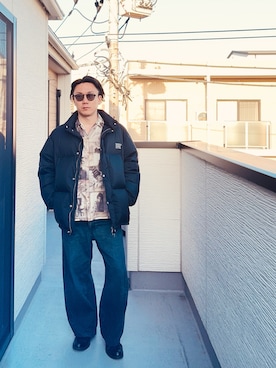 「アイテム（その他アウター）」を使った、（asatomoz）さん（メンズ・170cm）の春コーディネート