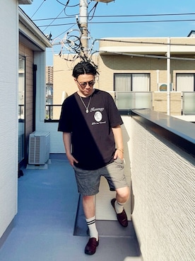 「schott(ショット)のアイテム」を使った、(asatomoz)さん(メンズ・170cm)の春コーディネート