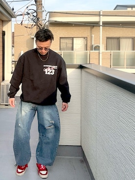 「アイテム（シューズ）」を使った、（asatomoz）さん（メンズ・170cm・40代）の秋コーディネート