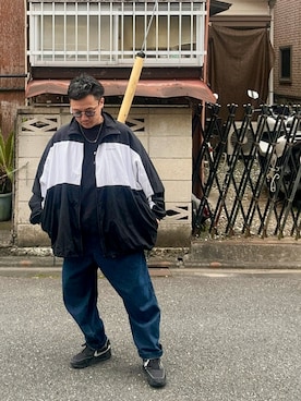 「アイテム（スウェット）」を使った、（asatomoz）さん（メンズ・170cm・40代）の秋コーディネート