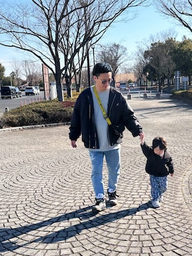 （asatomoz）さん（メンズ・170cm）の冬コーディネート