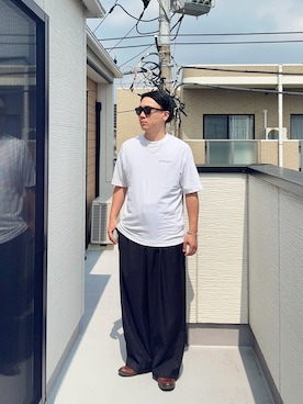 「CELINE（セリーヌ）のアイテム」を使った、（asatomoz）さん（メンズ・170cm）の夏コーディネート