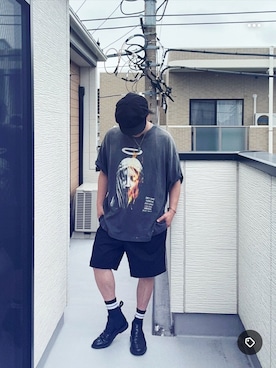 「LAKOLE（ラコレ）のアイテム」を使った、（asatomoz）さん（メンズ・170cm）の夏コーディネート