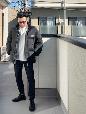 「Ray-Ban（レイバン）のアイテム」を使った、（asatomoz）さん（メンズ・170cm）の冬コーディネート